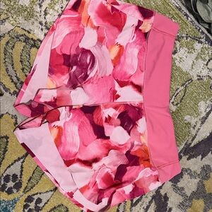 Athleta Pink Athletic Shorts with 3.5” inseam Medium